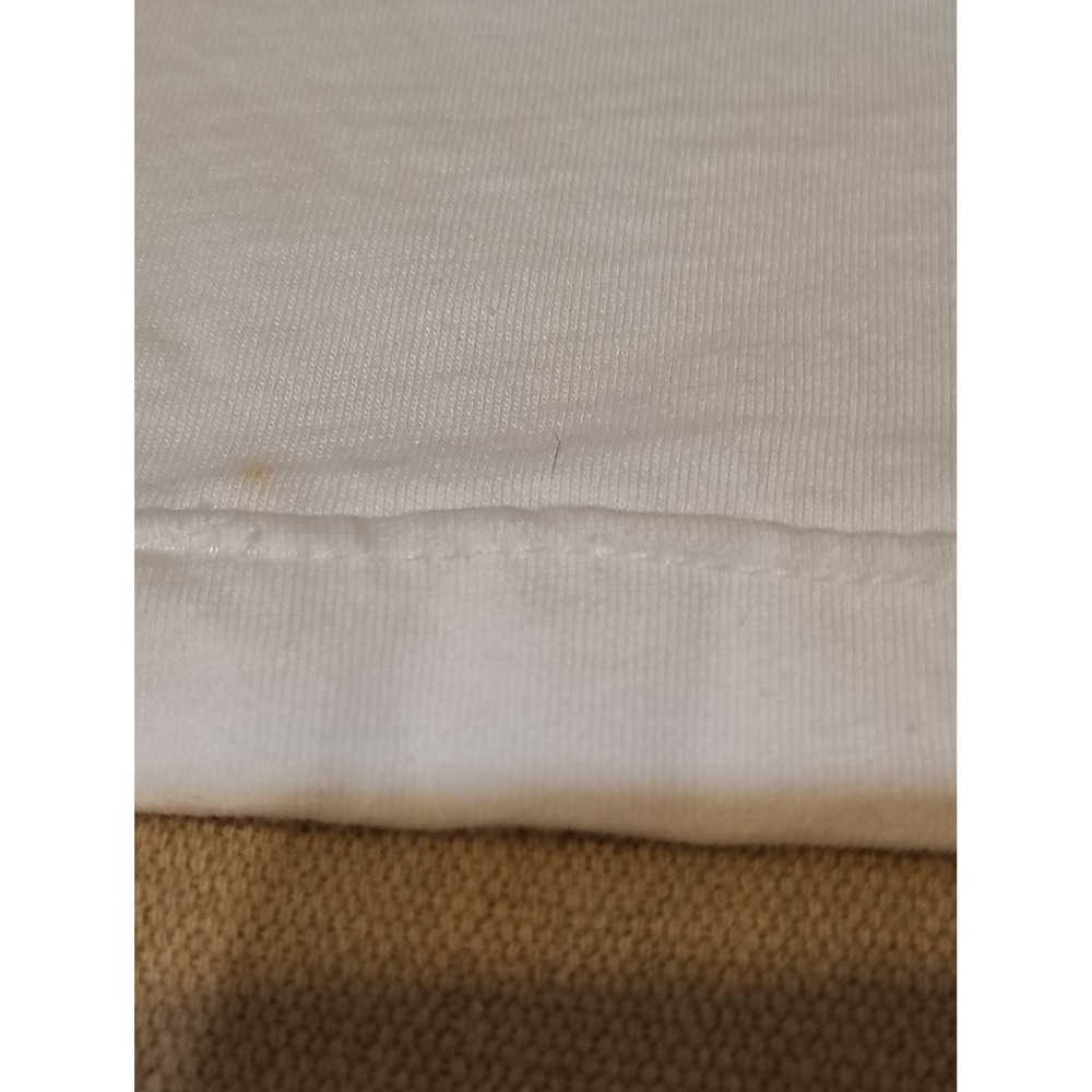 Vintage Singha Beer T Shirt Bangkok Brewery Single Stitch Hem White Sz Medium TT - Picture 5 of 9